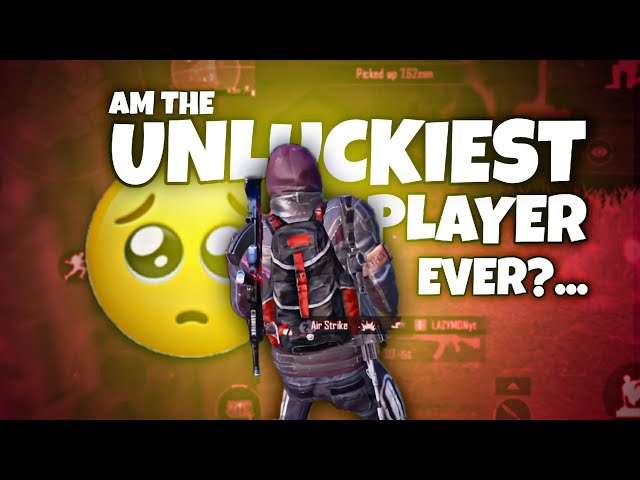 Unluckiest Player Ever Gameplay | Lazymon Gaming | PUBG Mobile | BGMI |