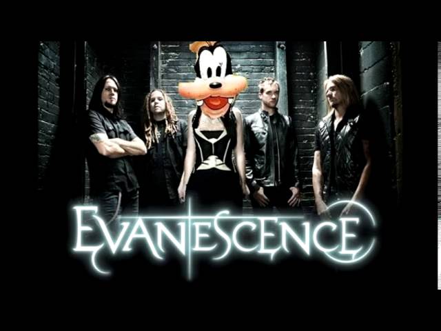 Goofy sings Evanescence's Bring Me to Life