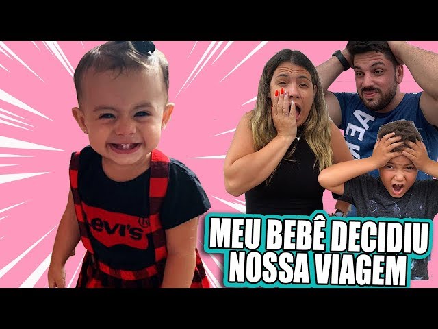 MEU BEBÊ DECIDIU A NOSSA VIAGEM! | Kathy Castricini