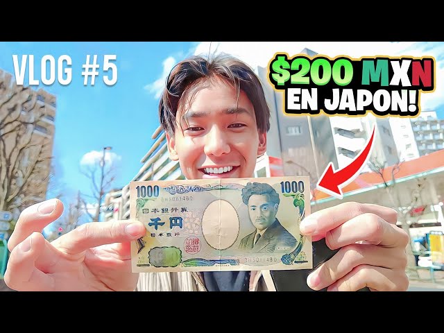 Sobrevivir un día en Japón con 200 mxn (10usd/1000yen) | Kenyi Nakamura