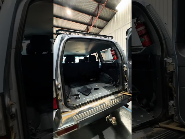 BAM! Just like that, Toyota Prado 4x4 Fit out complete #toyota #diy #overlanding