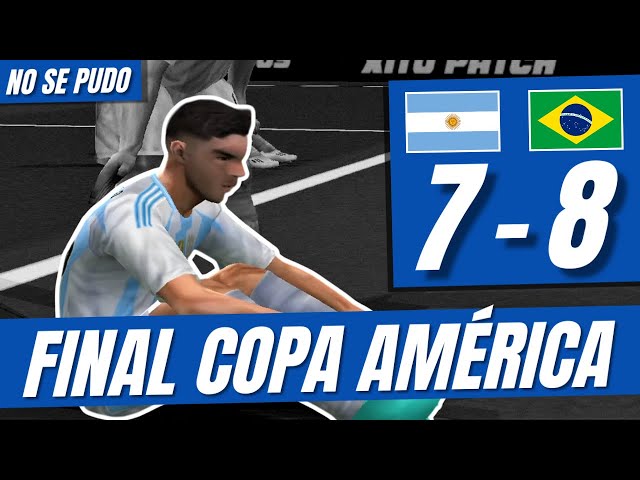 🔵FINAL de COPA AMÉRICA 2034🔵 ARGENTINA VS BRASIL - Partido Completo @elturcogol