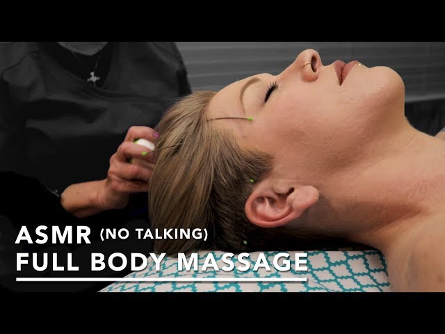 ASMR (No Talking) Full Body Swedish Massage