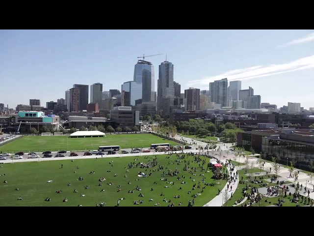 Solar Eclipse 2017: Downtown Denver Skyline