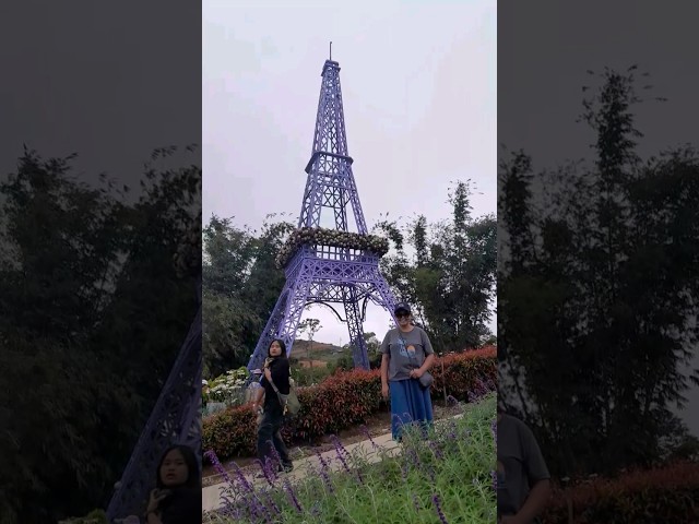 Family Friendly found Eiffel Tower in Philippines?! 🤯🌸 @insta360 #insta360x4 #philippines 🇵🇭❤️🇮🇹