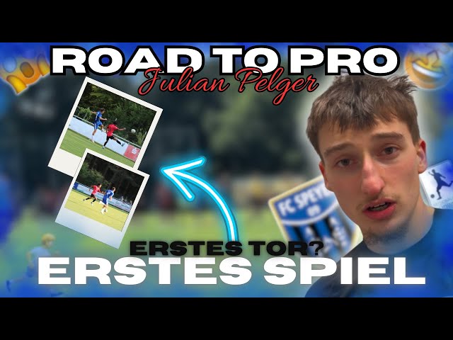 SO LIEF MEIN ERSTES SPIEL! | ROAD TO PRO #40 | Julian Pelger