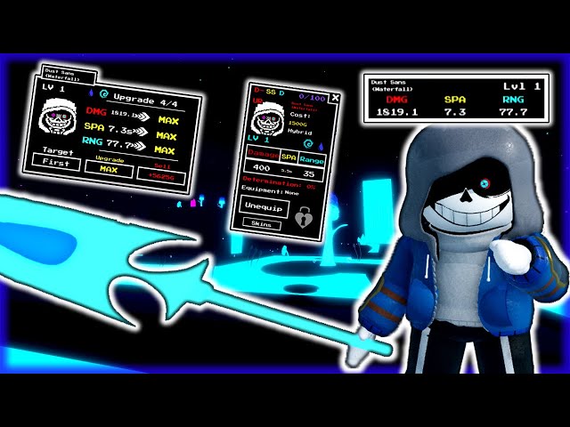 [EVENT] Dust Sans (Waterfall) [Showcase] [Undertale Adventures]