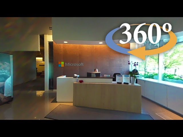 Plugged in to the workplace of Microsoft Canada (360 Video)