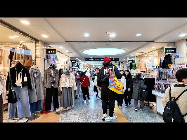 Korea Longest Underground Shopping Mall | GOTOMALL Tour | Seoul Express Bus Terminal Walk