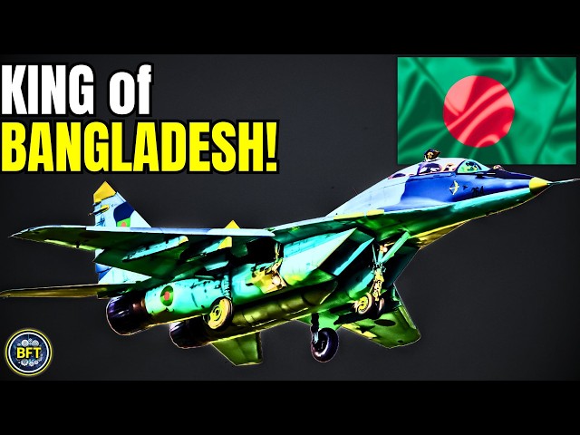 Top 10 Most Powerful Military Aircraft of the Bangladesh Air Force!