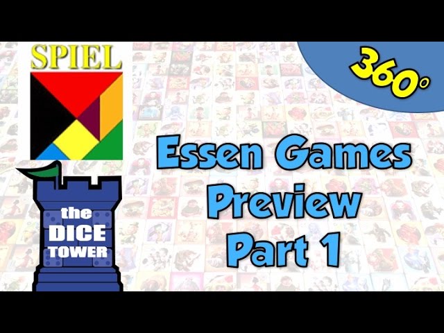 Essen Games Preview Part 1 (360 view)