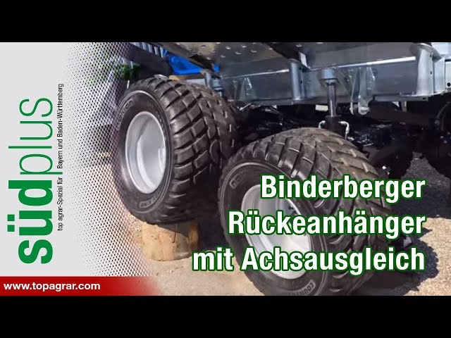 Achsenschaden bei Binderberger?