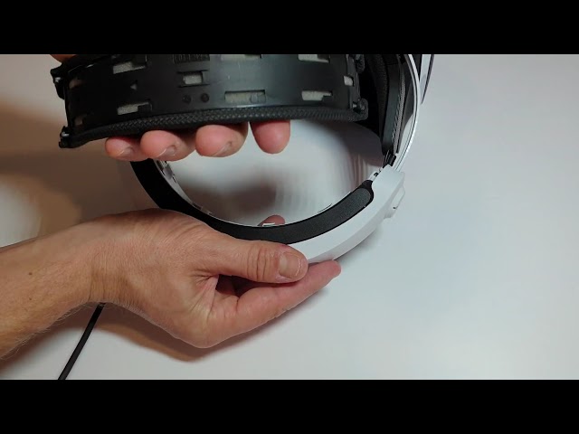 How to remove the PSVR head strap tensioner Video 2