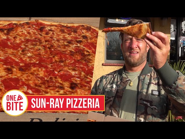 Barstool Pizza Review - Sun-Ray Pizzeria (Little Falls, NJ)