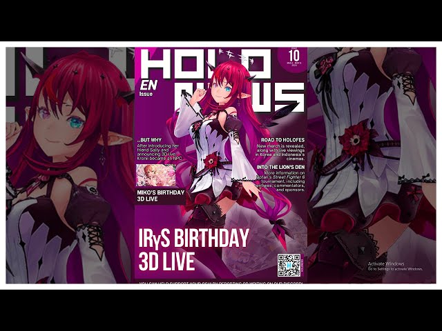 #10 Issue (HoloNews) - Miko New Outfit, IRyS 3D Birthday, Botan SF6 Tourney