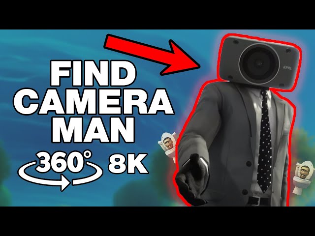 Skibidi Toilet 🚽 360° VR Finding Challenge 🔍  Cameraman