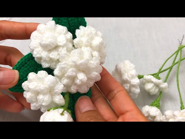 How to Crochet Jasmine Flower