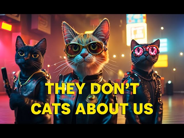 They don’t CATS About Us #ai #aishorts #cats #catshorts #catsofyoutube