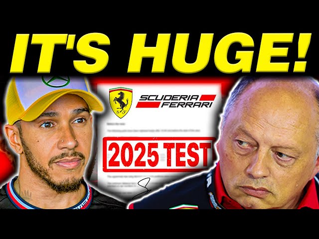 Hamilton’s Barcelona TEST DRIVE RESULTS Ferrari’s SHOCKING REVEAL!