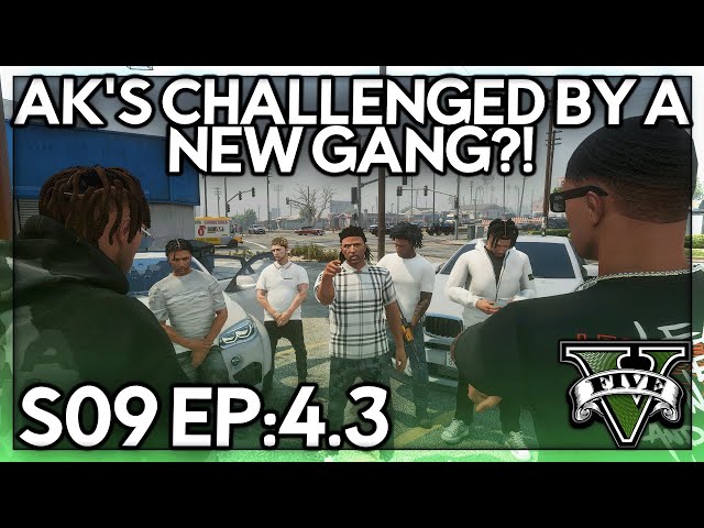 Episode 4.3: AK’s Challenged By a New Gang?!| GTA RP | Grizzley World RP (V1)