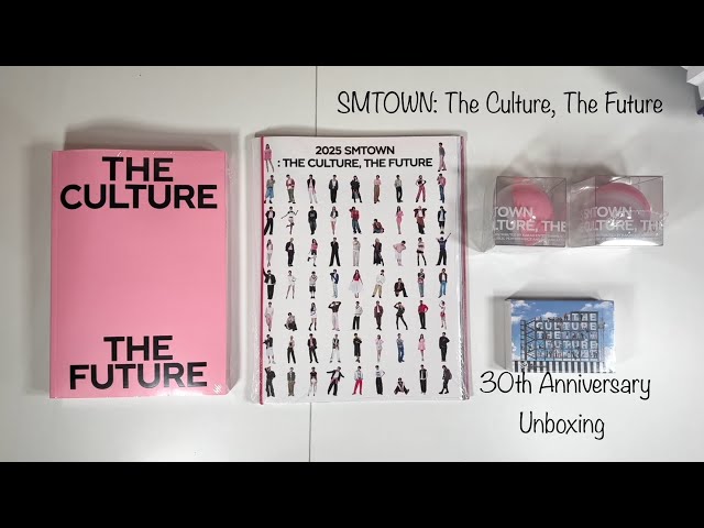 Unboxing: 2025 SMTOWN The Culture, The Future [Future, Culture, Family, and Time Capsule Versions]