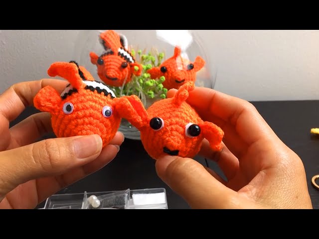 How to Crochet Clown Fish