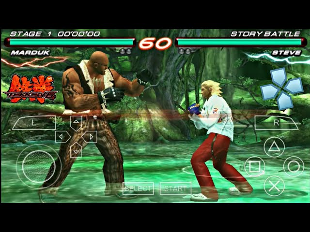 Tekken 6 - Craig Marduk | Story Battle | PSP Game | PPSSPP Emulator Android Game Play