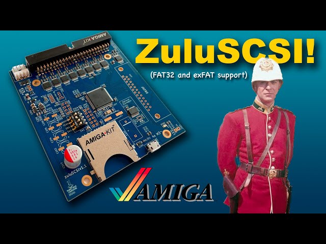 It can't be this easy? It is. ZuluSCSI for Amiga!