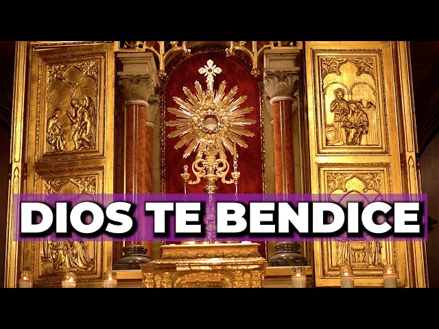 ORACIÓN a DIOS por las BENDICIONES Recibidas - 5 minutos en el Santísimo