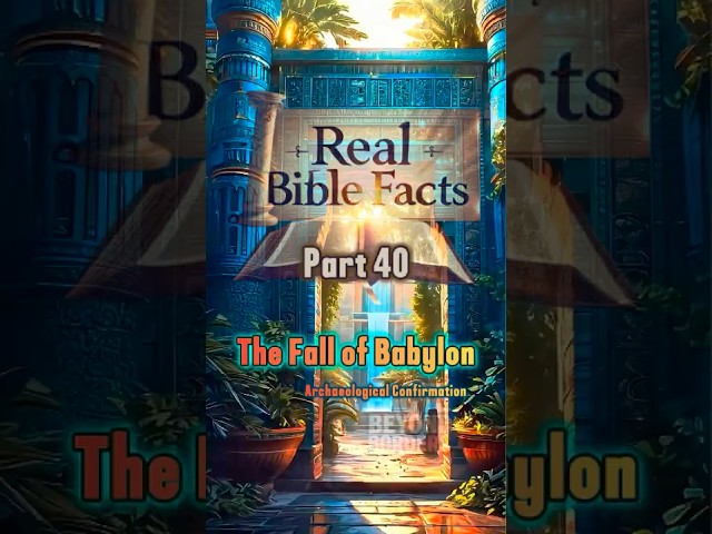 Real Bible Facts Part 40: The Fall of Babylon – Archaeological Confirmation #biblia