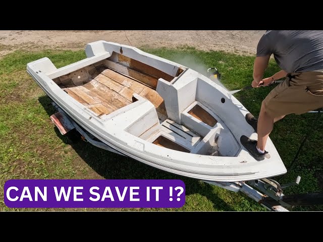 Full boat restoration - Start to finish - 1990 Marvac Classic - 1982 Mercury 90HP