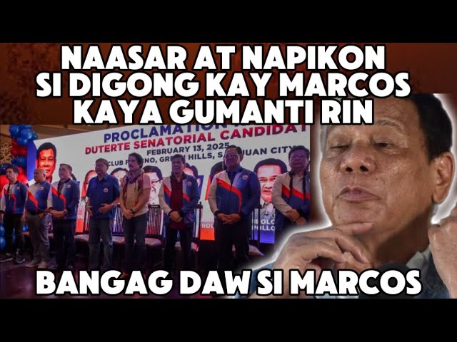 TALAGANG NAASAR SI DIGONG KAY PBBM, PINAHIYA TINAWAG ULIT NA BANGAG