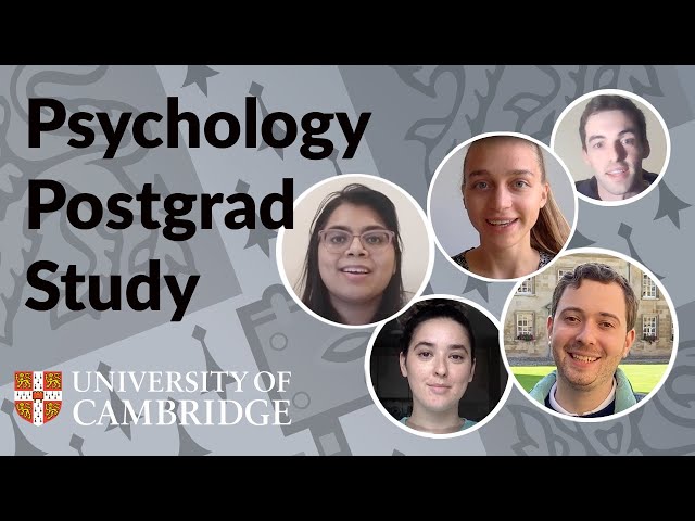 Psychology Postgraduate Study at Cambridge