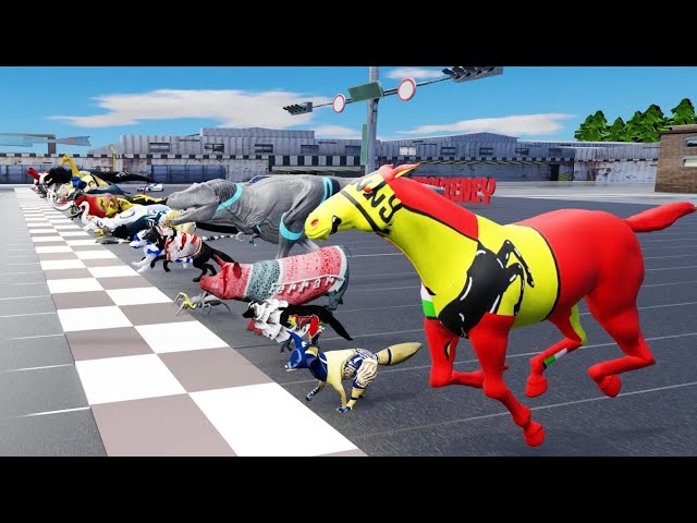 49 Incredible Animals Race Go Head-to-Head in the Animal Grand Prix !