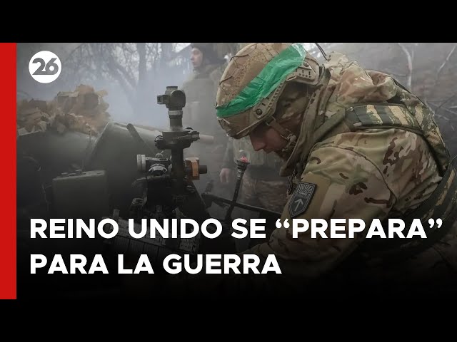 Reino Unido "preparado" para desplazar tropas a Ucrania