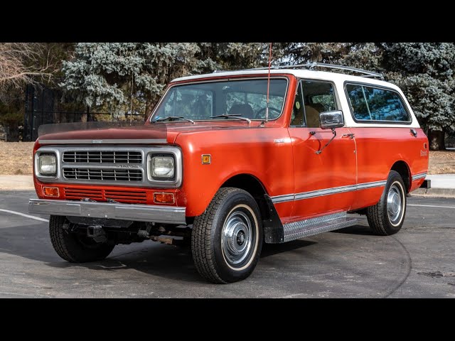 1980 International Harvester Scout II Traveler Turbodiesel 4×4, 3-Door Wagon (1971-1980)