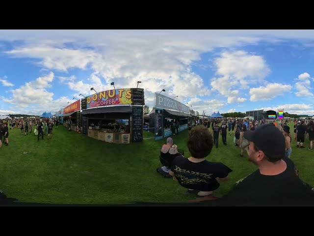 Bloodstock 2023 - 360 video - Thursday main arena walk around