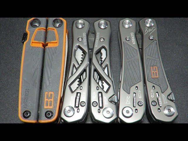 Gerber Bear Grylls Ultimate Multi-tool vs Suspension