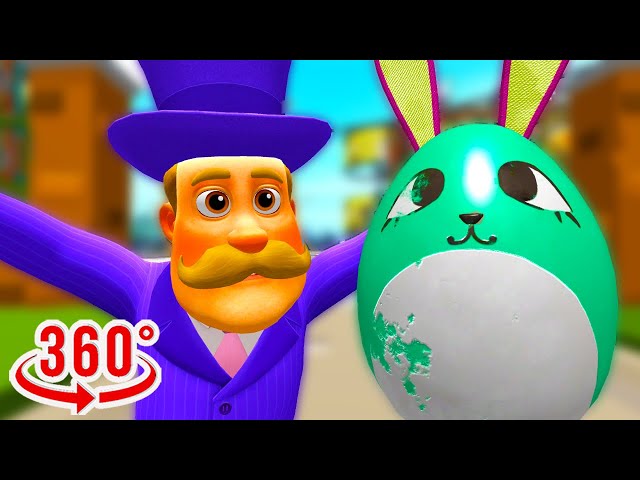 Funny Huggy Wuggy 360° Surprise Hare Poppy Playtime - 360 VR Music Video Meme Song