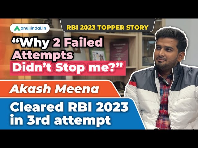 RBI Grade B Topper Interview | RBI Grade B 2024 Preparation Strategy | RBI Cracked in Third Attempt