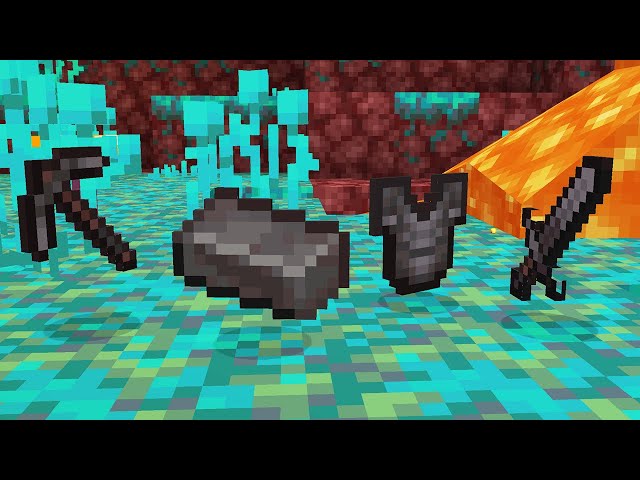 NEW Netherite items in Minecraft 1.16 are better than diamond...