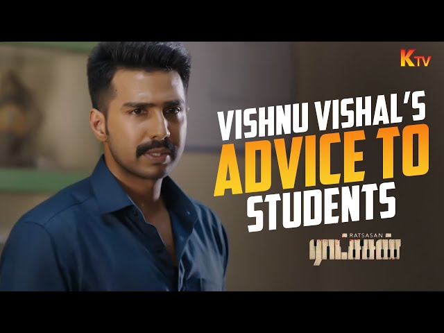 இந்த 5 Rules follow பண்ணுங்க..! | Ratsasan Movie Scene | Vishnu Vishal l Amala Paul | KTV