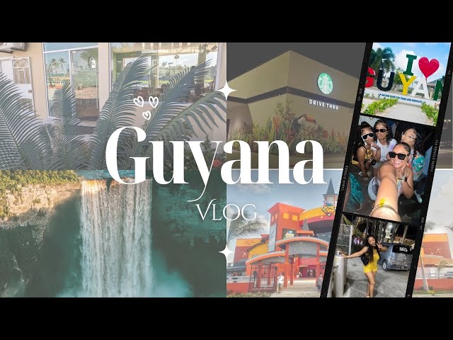 GUYANA TRAVEL VLOG | GIRLS TRIP | INDEPENDENCE WEEKEND - RESTAURANTS, CLUBS, ATTRACTIONS