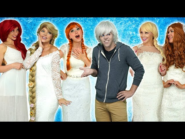 SHOULD JACK FROST MARRY ELSA, ANNA OR RAPUNZEL? (Or Ariel or Belle) Totally TV Parody