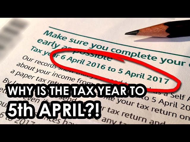 WHY does the UK tax year start on 6th APRIL?!?