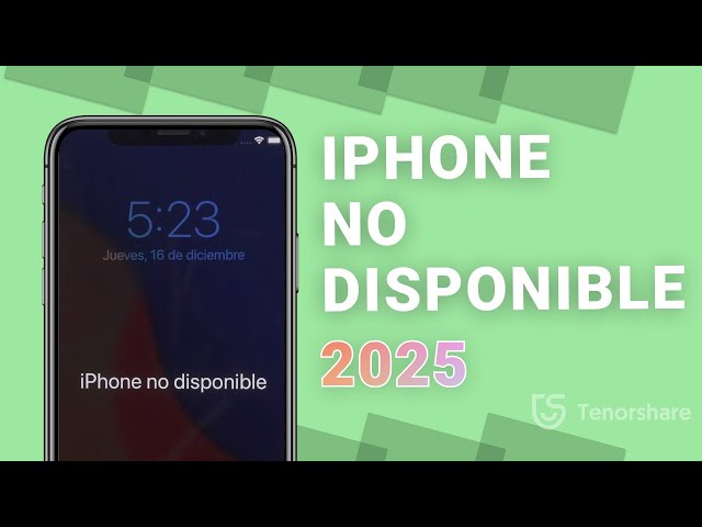 3 MÉTODOS | cómo desbloquear iPhone no disponible gratis 2025