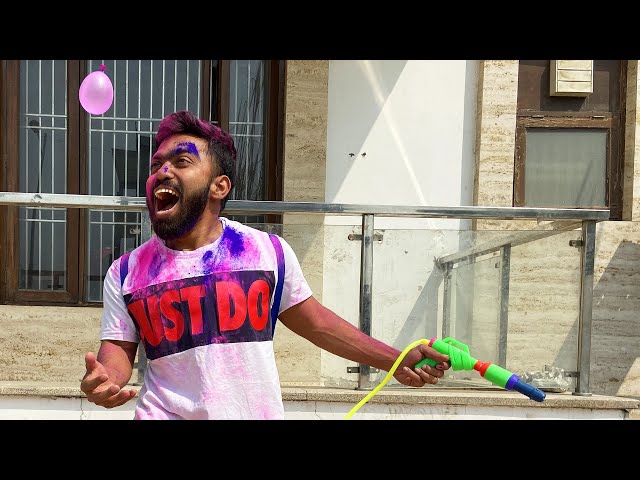 Delhi Wali Holi😍 | Holi Vlog 2022 | Vibhu Varshney