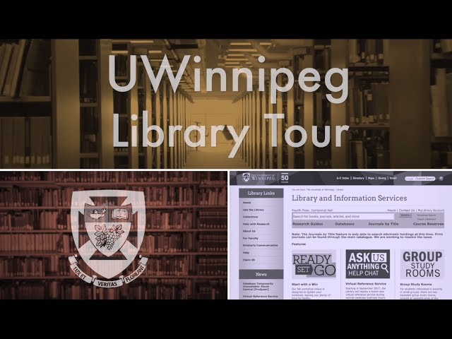 UWinnipeg Library Tour