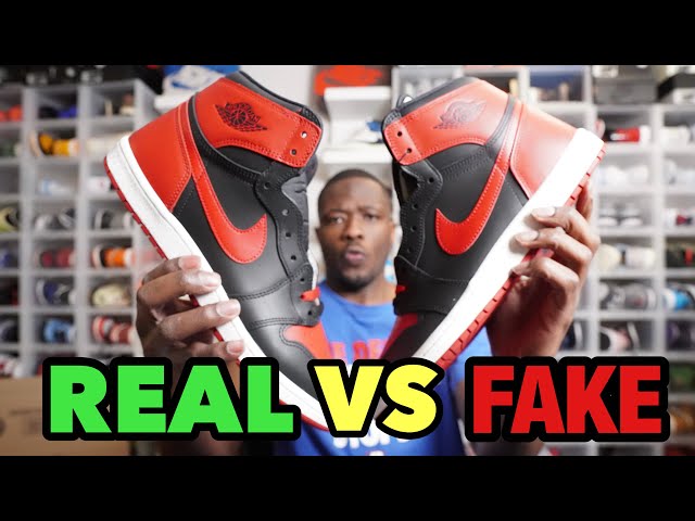 Jordan 1 High 85’ Bred Real Vs Fake| MUST WATCH