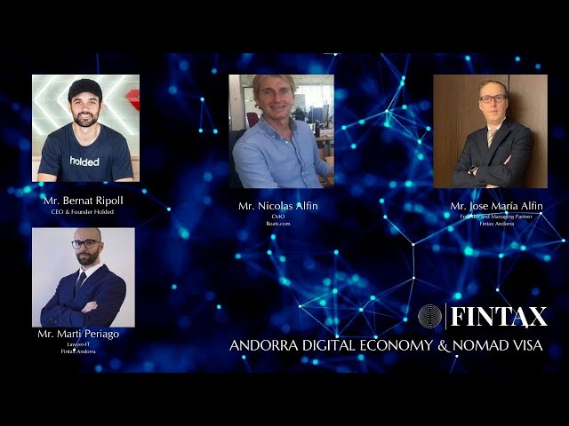 Digital Economy and new Andorra Visa Digital Nomads